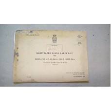 ILLUSTRATED SPARE PARTS LIST GENERATOR SET AC 30KVA 416V 3 PHASE